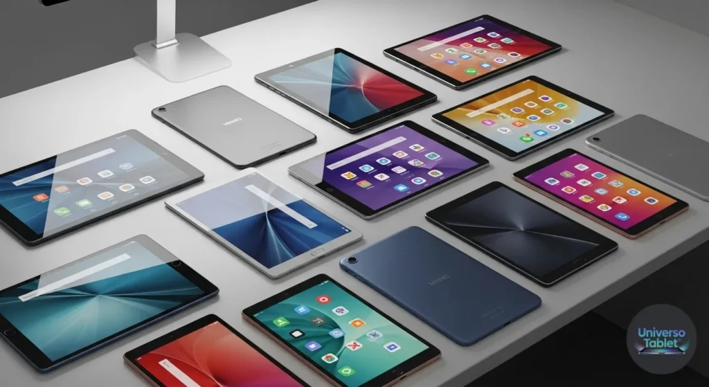 Qual tablet tem 13 polegadas?